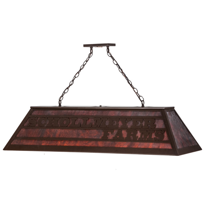 Luminaire suspendu personnalisé 48 po L Baheejah