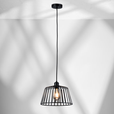 Anival 1 - Light Satin Black Pendant