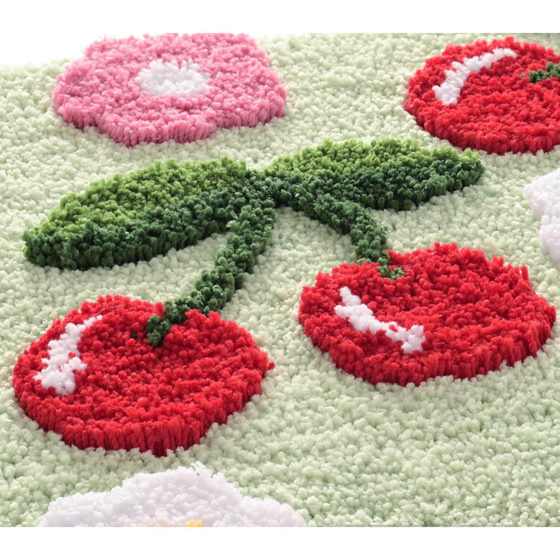 Non-Slip Bath Mat, Green