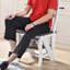 Chaise échelle pliable en bois massif