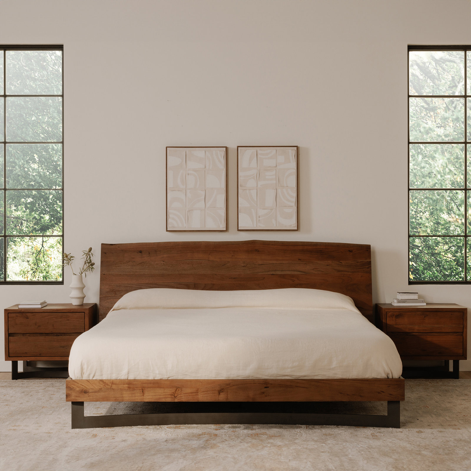 Sahera Acacia Nightstand