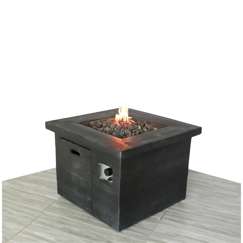 Fibre Reinforced Concrete Propane/Natural Gas Fire Pit Table