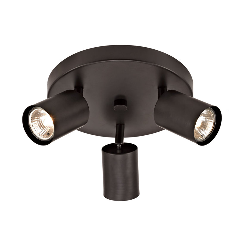 Ensemble de rail d’éclairage 3 lumières 8,66 po muholi