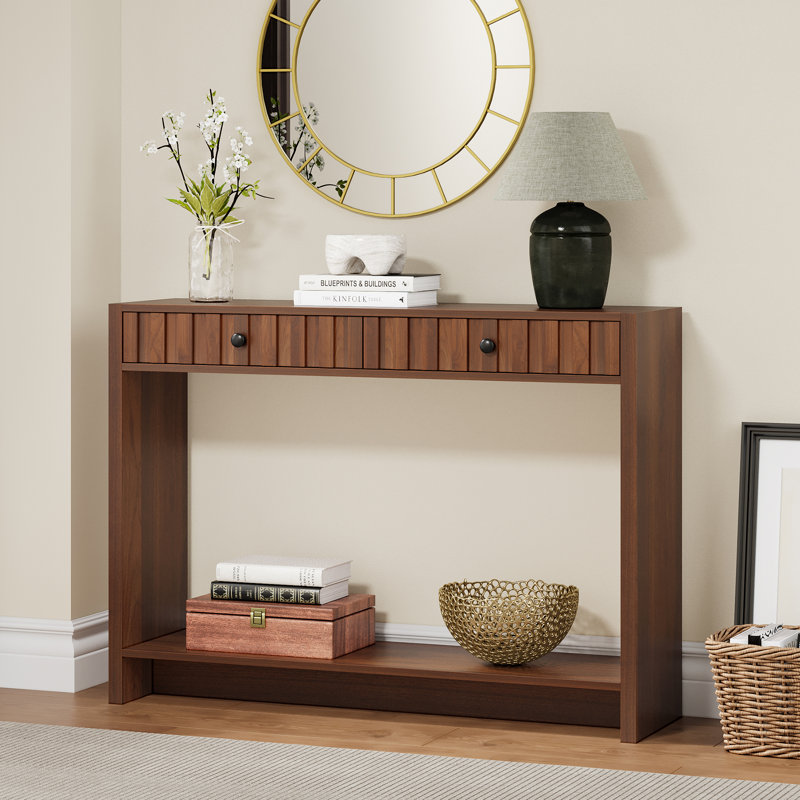 Console de 43,31 po, Noyer