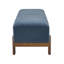 Banc rembourré en bois d'hévéa Modern-124244998