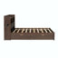 Full Size Storage Platform Bed With Pull Out Shelves, Twin Size Trundle And 2 Drawers-129597428