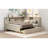 Wood Daybed With Storage Shelves And Trundle