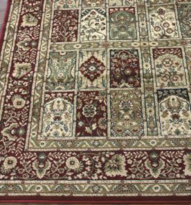 Tapis rouge Lamasar, Rectangle 7 pi 1,2 po x 11 pi 2 po