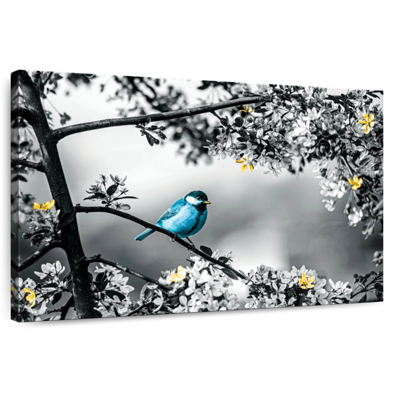 Mésange bleue Brampt, H 8 po x l 12 po