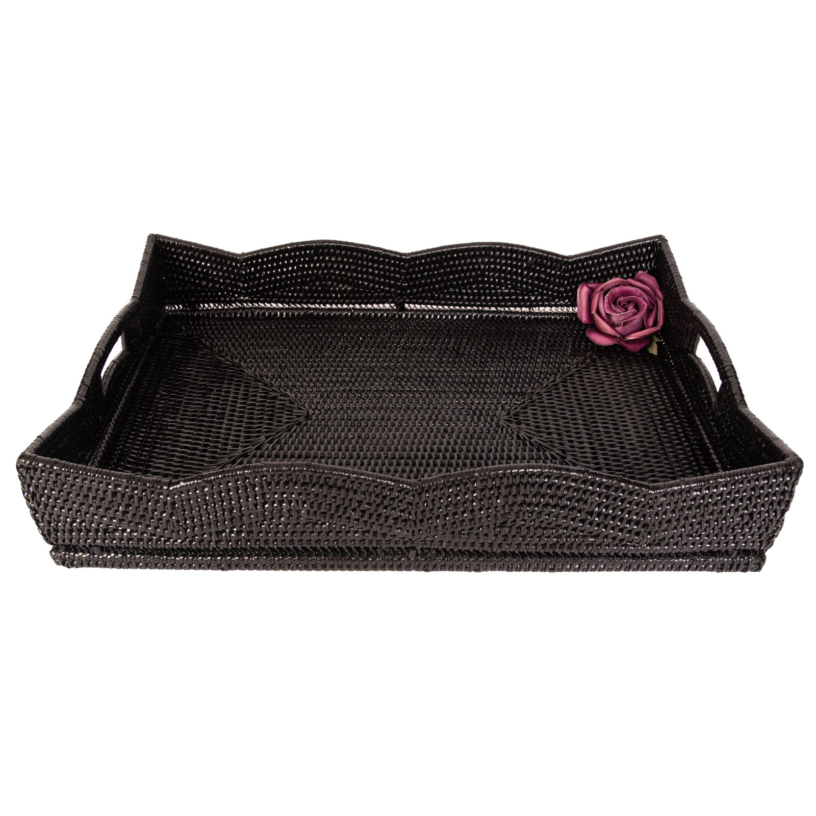 Landry Coffee Table Tray, Tudor Black, Tudor Black