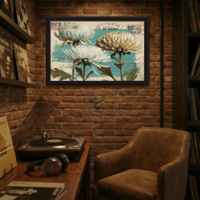 Plantes et fleurs, art floral rétro