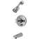 Concord Pressure Balanced Tub and Shower Faucet with Cross Handle