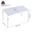 Paquet de 4 chaises longues gris chaud Summer Summer-1639215029