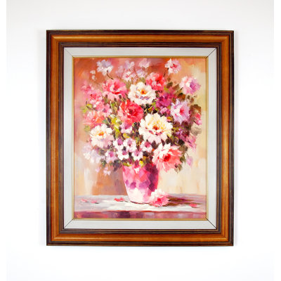 Spring Flowers In A Vase Print