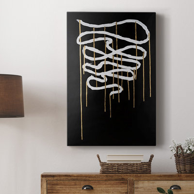 " Weeping Ribbon II " Watercolor Print