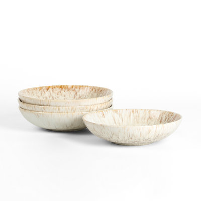 Stone Lain Riley 4-Piece Pasta Bowl Set Stoneware
