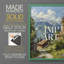 «LANDSCAPES Series CECLxxvii», reproduction d'art encadrée - bois massif-410420391-410420385