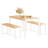 Constantine 3-Piece Dining Set with  2 Benches-509816178