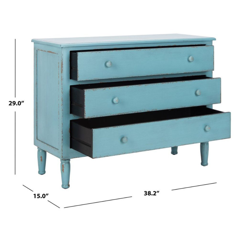 Commode décorative 3 tiroirs Andrianna
