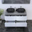 Meuble-lavabo double 47,2 po avec dessus Kaydin-935074318-935074319