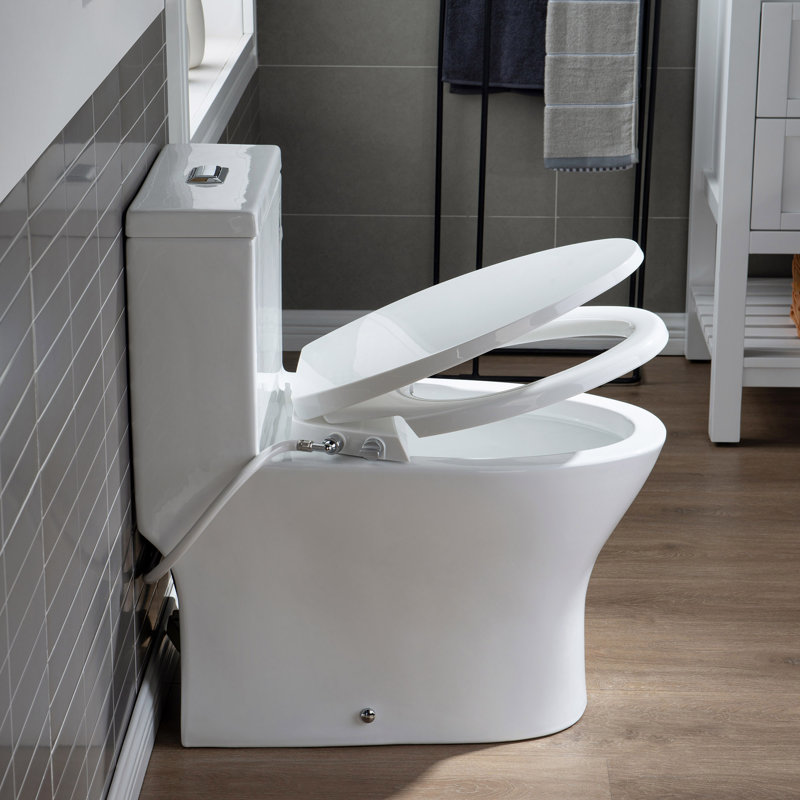 Toilette allongée une pièce 1,28 GPF (économe en eau)