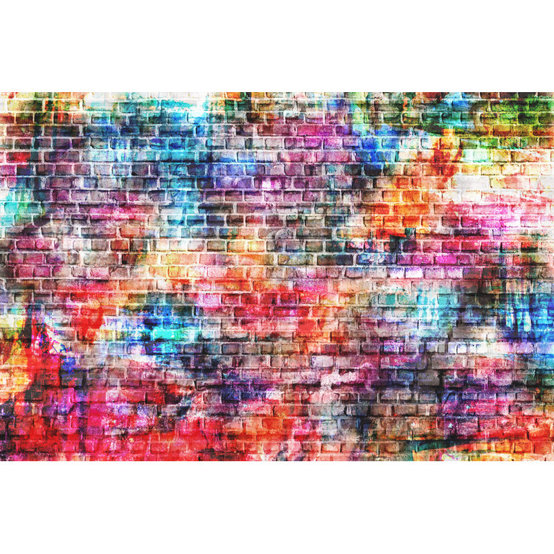 Colorful Background On Canvas Print: Rainbow Wall Art