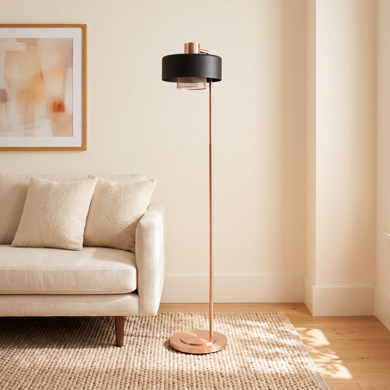 Fatima 60 " Arched Floor Lamp