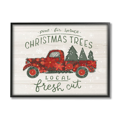 " Local Fresh Cut Christmas Trees " by Loni Harris