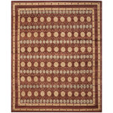 Marrakech Collection: Brown and Light Blue 8'x10'