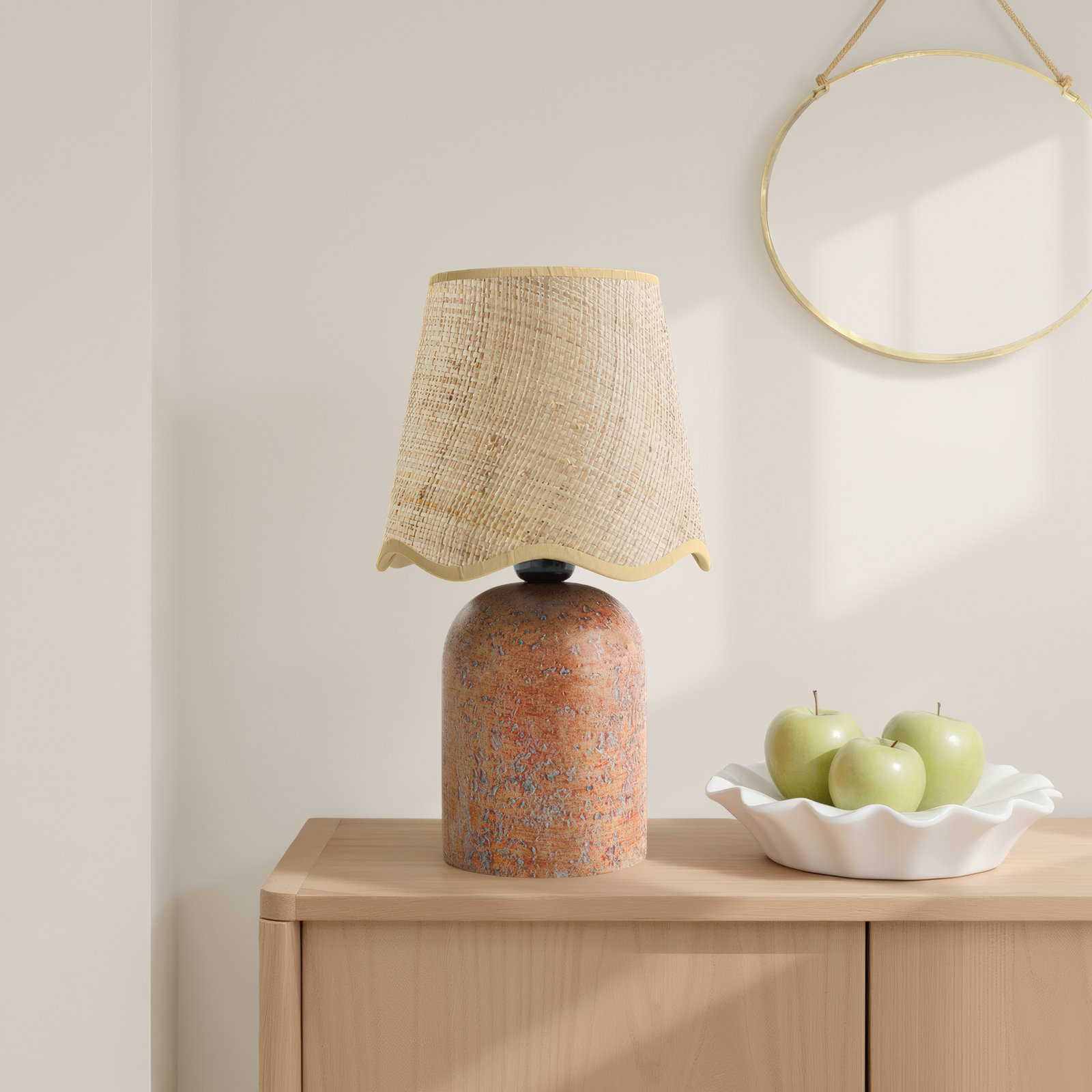 Margaret Table Lamp, Red