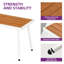 Banc d'extérieur en faux bois Ebern Designs