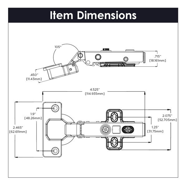 Dimensions du produit