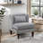 Elodie 27.5" Mid-Century Modern Armless Accent Chair-1583143897