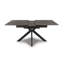 Nysa Extendable Metal Base Dining Table-254547498