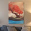 «The Red Tree» par Jonathan Lam, art mural sur toile-33454983