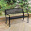 Cassandra Metal Garden Bench