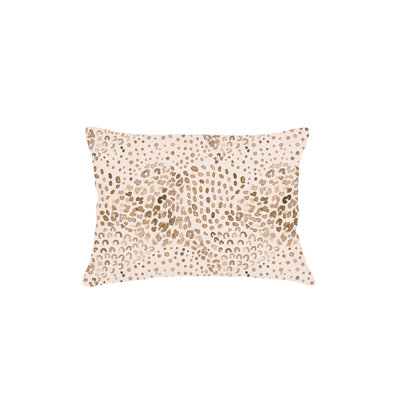 Green Cheetah Velvet Dutch Euro Pillow 28x36 with Down Insert