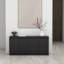 Buffet onyx moderne à 6 tablettes Griffin-116172298