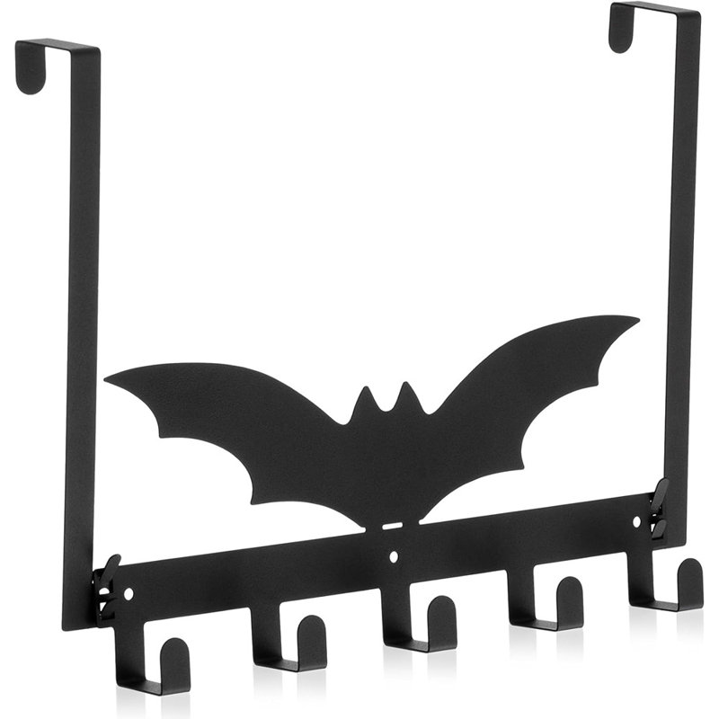 Porte-serviettes à suspendre au-dessus de la porte de décoration murale de style gothique pour porte de salle de bain