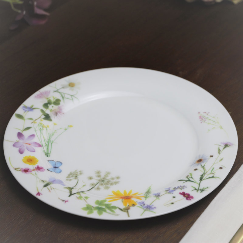 Assiette à apéritif en porcelaine tendre 7,5 po Summer Meadow