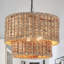 Luminaire suspendu de style campagnard à 5 lumières Kaetlin-2073234322
