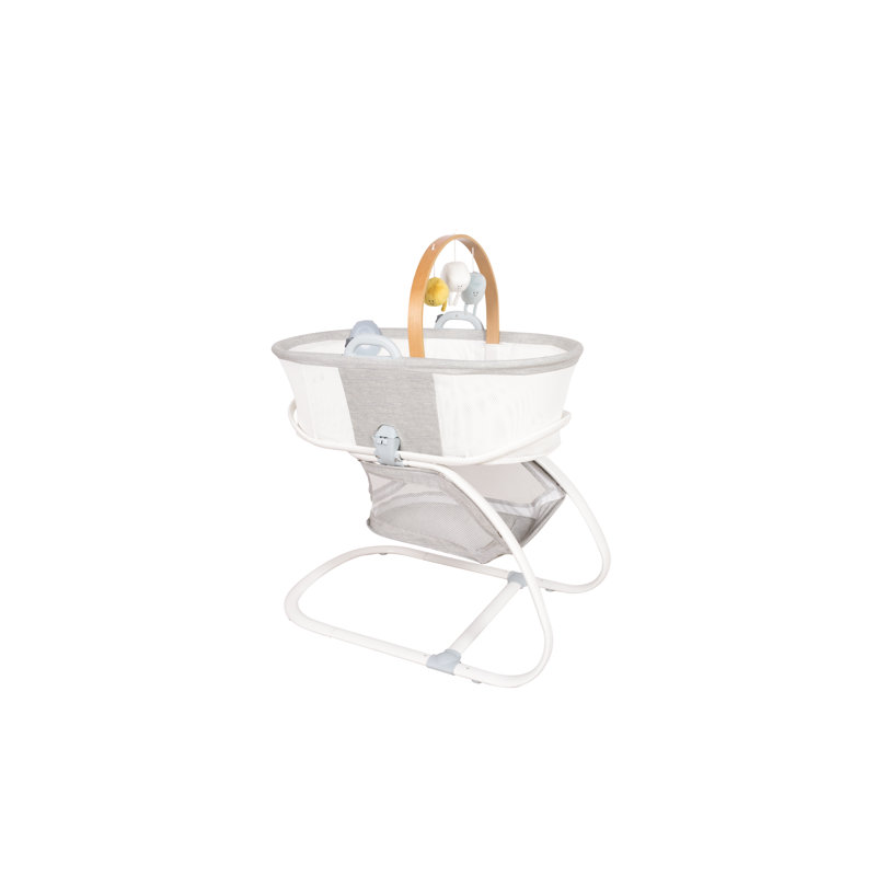Cradle with Mattress and Stand