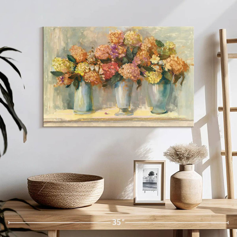 Harnek Fall Hydrangea Bouquets, 16" H x 24" W