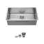 Évier de cuisine encastrable 33 po - 33 po x 19 po x 9 po en acier inoxydable