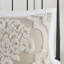Ensemble d'édredon damassé et touffeté en chenille de coton 3 pièces Viola-127823358-124297623