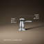 Transitional Design Refillable Soap Dispenser, Lotion Dispenser for Bathroom or Kitchen-1698044606