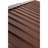 6Ft X Metal Shed With Base, Galvanized Iron Panels, , - Coffee Steel Frame, Foundation, Sliding Doors,