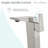Carre Single Hole, Single-Handle, High Arc Bathroom Faucet-51342142