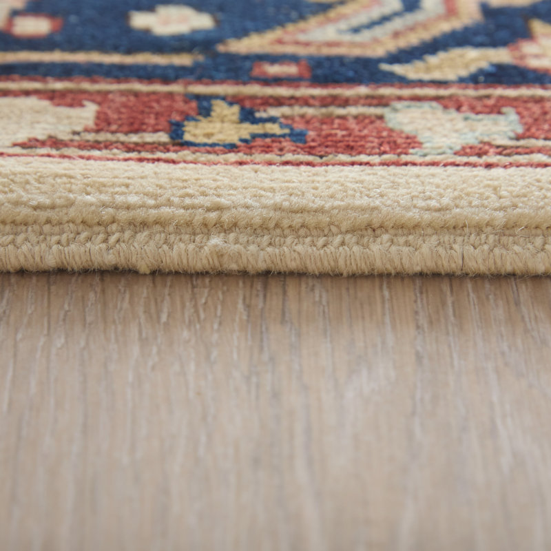Tapis oriental traditionnel Alton, Rouge, Rectangle 5 pi 6 po x 8 pi 6 po