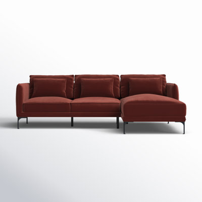 Rae 2-Piece Upholstered Sectional with Chaise